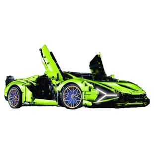 MKRC适用乐高42115兰博基尼积木改装遥控升级尾翼电动门LED灯光