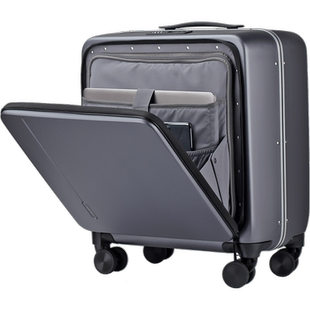 翻译官侧开拉杆脑笔记商前开盖登空机长男女旅行李箱小型手提便轻