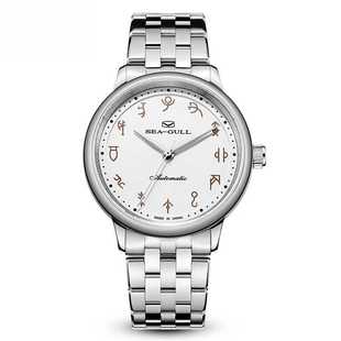 海鸥表超凡系列儒商男女对表休闲时尚自动机械手表情侣腕表1071