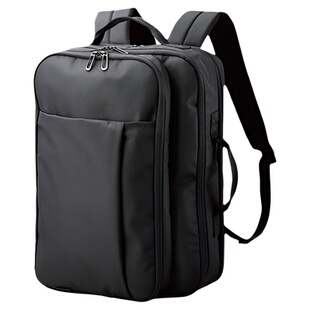 ELECOM双肩包商务手提包电脑包适用于华为苹果戴尔背包学生书包女