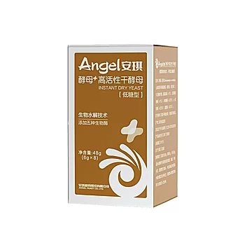 【新一代酵母】安琪官方正品酵母粉6g*20袋