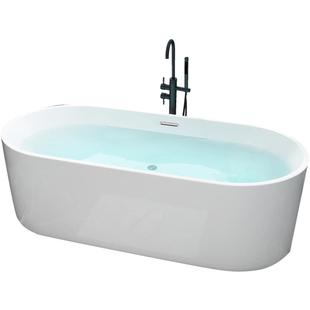 范尔德 独立式亚克力薄边浴缸家用成人日式深泡小户型卫生间浴池