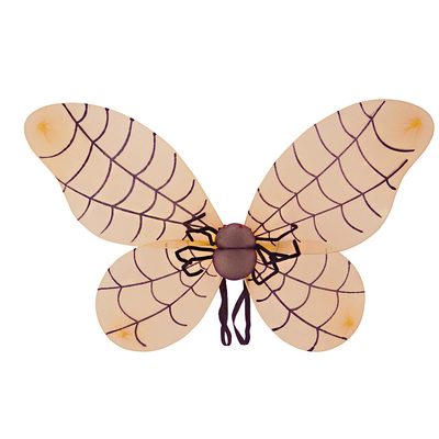 六一节蜘蛛公仔蝴蝶翅膀 成人装扮翅膀道具节日演出翅膀表演翅膀