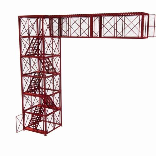 基坑笼梯桥梁梯笼框架爬梯基坑爬梯工地安全梯笼广东快速发货供应