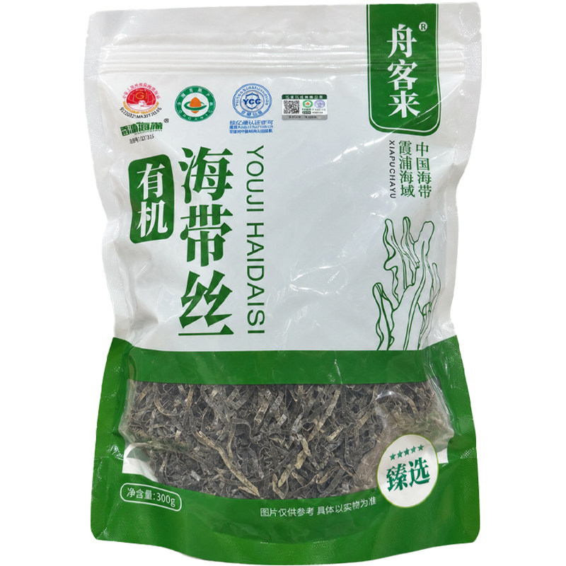 舟客来有机海带丝300g无沙