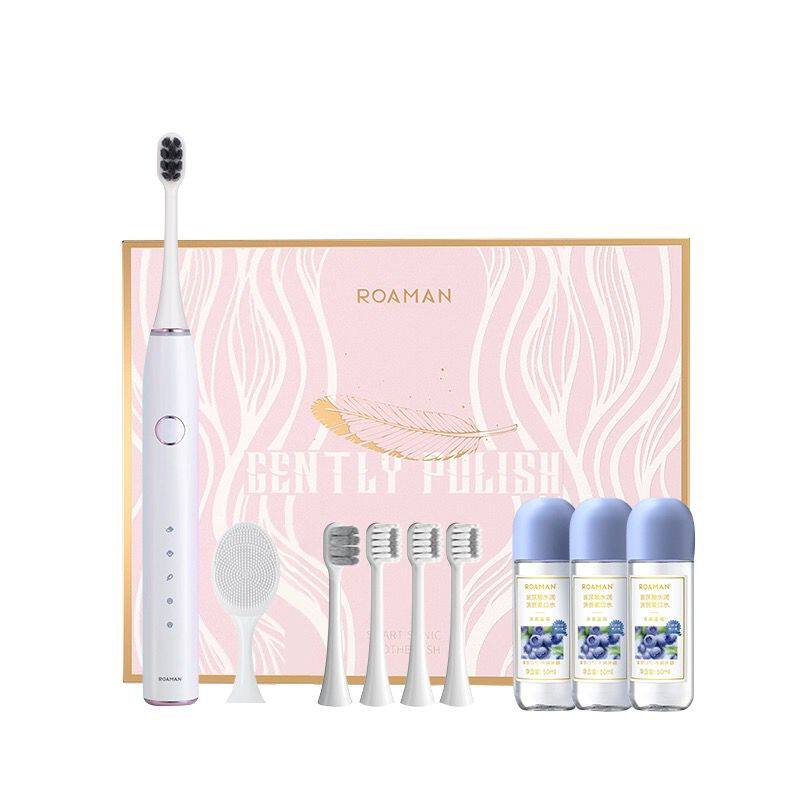 ROAMAN罗曼电动牙刷T10X升级版T10X-Z成人软毛声波小果刷Type-C