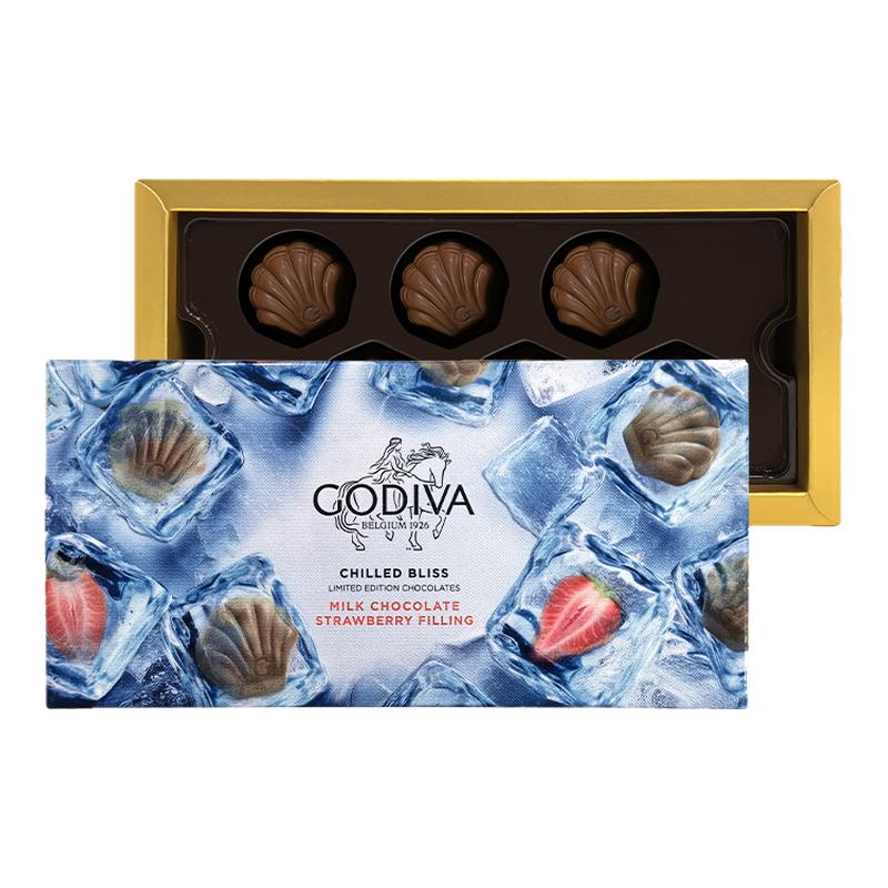 【双11狂欢】Godiva歌帝梵冰巧系列礼盒牛奶黑巧克力沁凉冰爽送礼