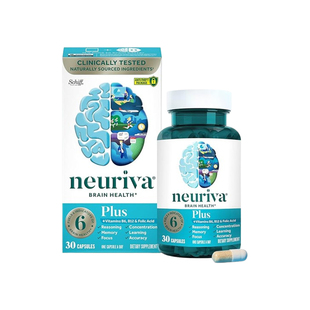Schiff Neuriva旭福脑动力plus30粒咖啡樱桃提取物磷脂酰丝氨酸PS