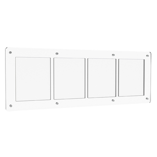 卡砖球星卡35PT收藏卡游展示强磁卡牌130UP透明保护盒壳套4连四格