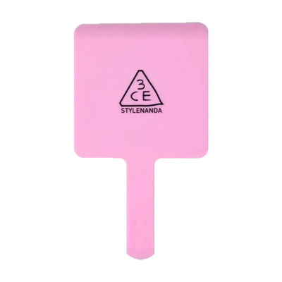 3ce粉酷笑脸周边手持镜旅行包