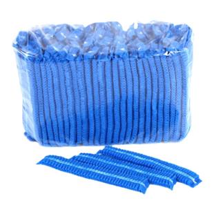 一次性帽子防护厨师条形帽防尘美容院一次性头套食品加工帽无纺布