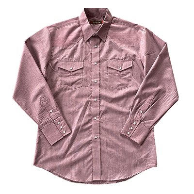 美式复古纯正西部牛仔硬汉衬衫