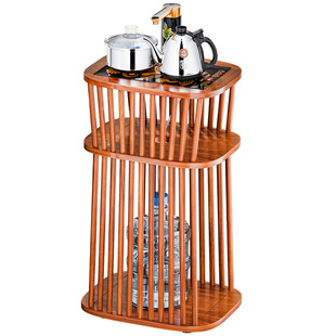 金灶KW-7000茶吧机新款家用客厅一体实木茶水柜茶台茶具套装