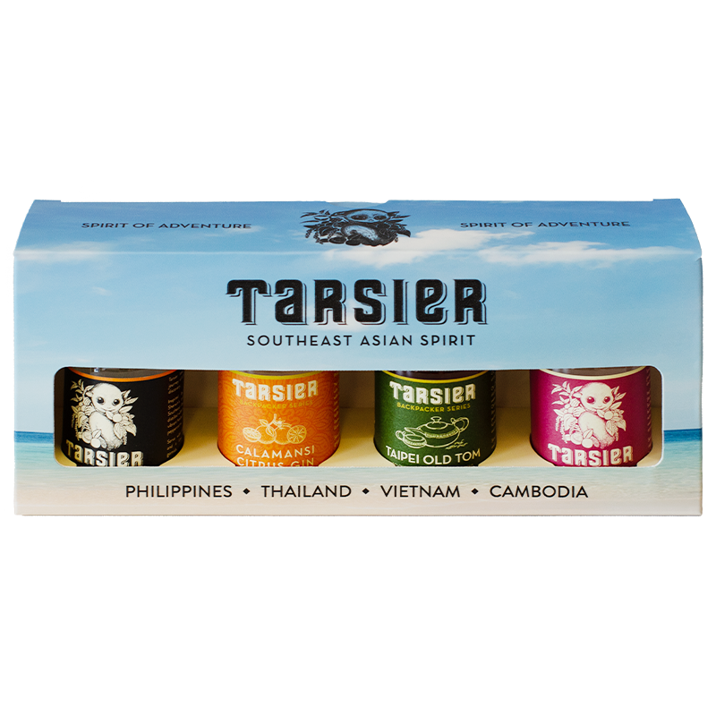 Tarsier Gin/塔西尔 迷你酒礼盒 金酒/杜松子酒 50ml*4