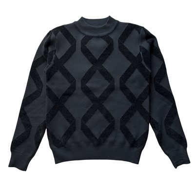 秋冬季半高领毛衣男款高级感上衣