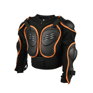 摩托车儿童骑行护甲衣全身防摔服铠甲越野护具全套机车护膝防护装