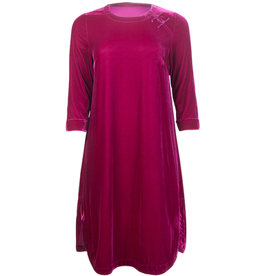 美丽客栈国风丝绒改良旗袍