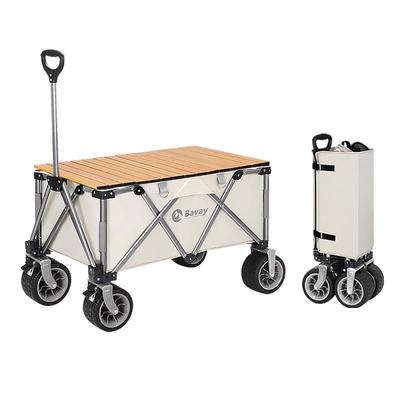 北欢超大露营车bavay户外营地车