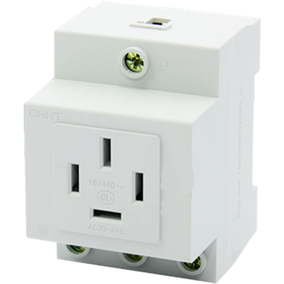 正泰配电箱模数化插座卡ac30-448