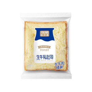 优可麦生牛乳吐司面包早餐代餐饱腹零食休闲食品超软厚切独立包装