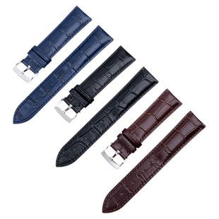 适用欧米茄海马系列真皮手表带300/AT150/600超霸蝶飞传承牛皮男