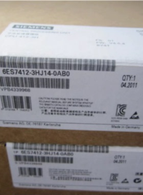 议价6ES74123HJ040AB0西门子CPU412-3H中央组件6ES7412-3HJ04-0AB