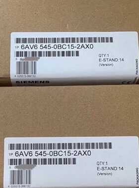 6AV65450BC152AX0西门子触摸屏99新数量