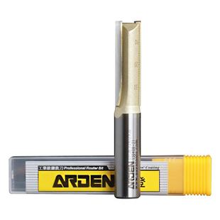 雅登木工刀具双刃直刀大锣机铣刀开料刀开槽钻头雕刻机修边机刀头