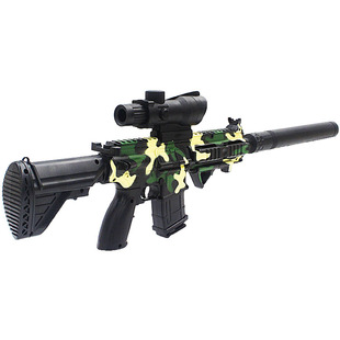 新款m416打气球专用枪儿童男生玩具8MM软弹枪格洛克射击打靶套装