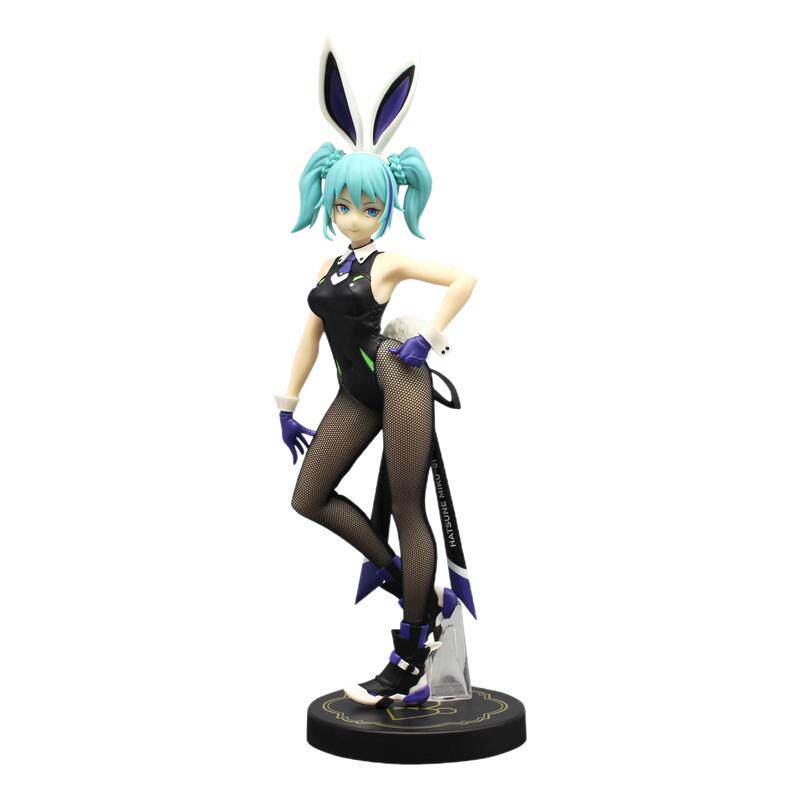 Furyu初音未来  Street紫色手套版本 兔女郎手办 正版摆件 礼物
