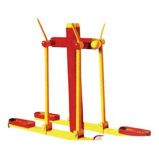 沃尔克 双人双位联动漫步机 平步机 区广场室外健身器材健身路径