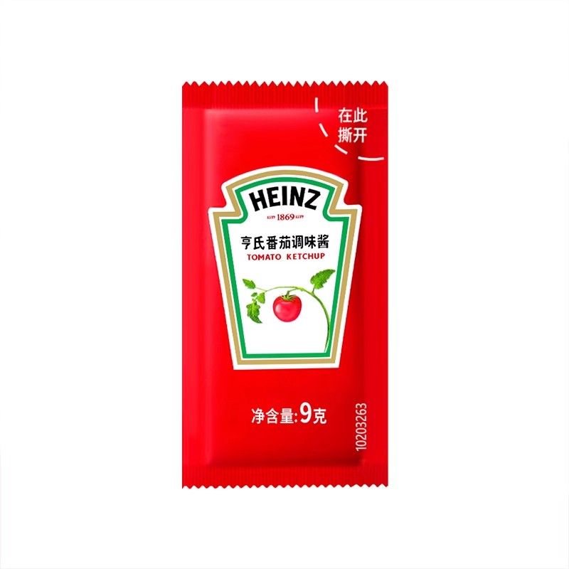 亨氏番茄酱9克小包装儿童家用