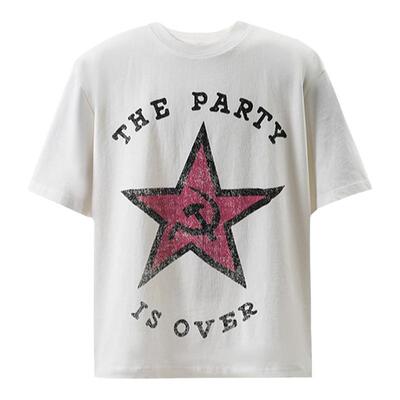 REDRINSE「PARTY」五角星短袖T恤