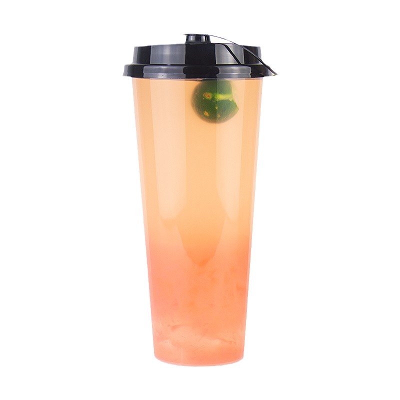 90口径奶茶店专用杯一次性