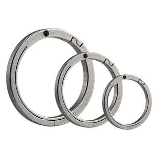 CooYoo酷友 KA26 钛合金钥匙圈 随身装备挂载钥匙环钥匙扣配件