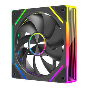 九尾狐棱镜8Pro MAX台式电脑主机箱散热风扇12cm神光同步ARGB风扇