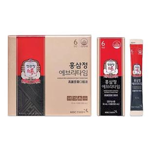 到26.7月正官庄韩国高丽参浓缩液6年根红参液专柜30%保税发