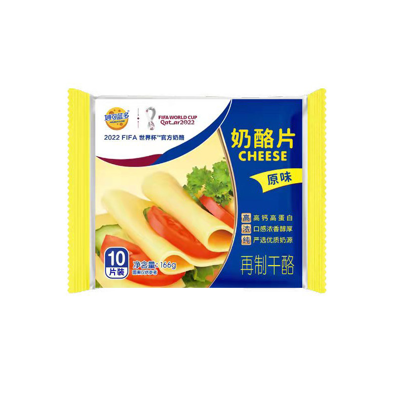 妙可蓝多芝士片高钙奶酪片