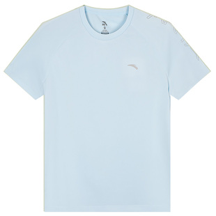 安踏运动T恤女款2026新款速干短袖轻薄透气显瘦羽毛球瑜伽服上衣