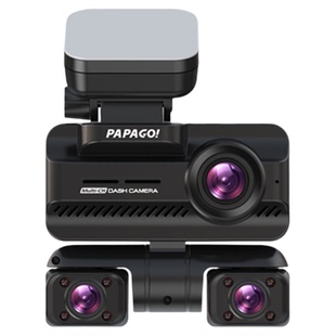 PAPAGO趴趴狗新款多镜头行车记录仪360全景24时哨兵防划G660Plus