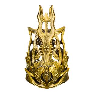 古风汉服摄影玄幻仙侠三是清欢苍兰诀金银色男女发冠头饰BJD三分