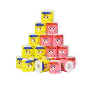 大海怪1500卷纸5层卫生纸卷筒纸实惠装家用马桶可冲纸擦屁股专用