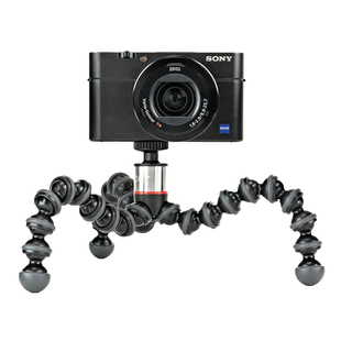 JOBY宙比八爪鱼三脚架 vlog自拍照微单相机手机桌面直播支架1K 3K适佳能G7X3 M50富士XS10索尼ZVE10 A7C尼康