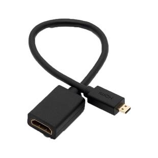适用于索尼a7m3 A6000 A7R3 A6400 A7C微单相机转Microhdmi母转换器线直播大屏转换线A-D母座转接头辫子线