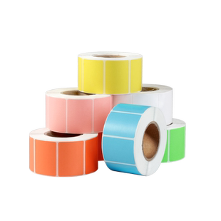 铜版纸透明PVC合成纸牛皮纸书写纸哑银不干胶贴纸定做彩色标签定制logo防水商标包装标贴设计二维码广告印刷