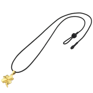 可调节编织编绳项链绳子吊坠挂绳锁骨挂件绳可穿式黄金锁配绳细款