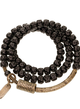 曲尾花原创设计手工文玩椰蒂手串