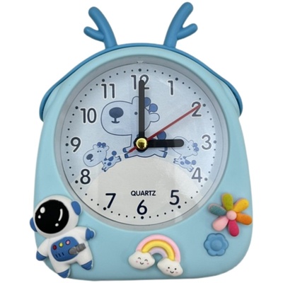 儿童闹钟学生起床叫醒神器时钟女