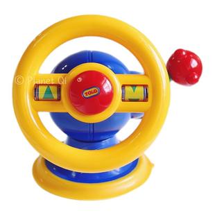 宝宝方向盘~英国Tolo宝宝仿真方向盘餐椅玩具带吸盘固定过家家