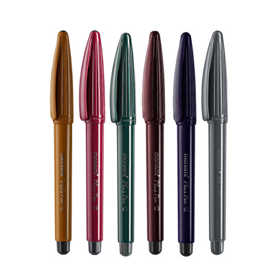 韩国慕娜美水彩笔批发慕那美软头